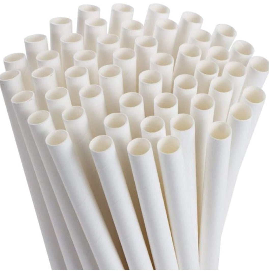Individually Wrapped Paper Straws Qty 1500