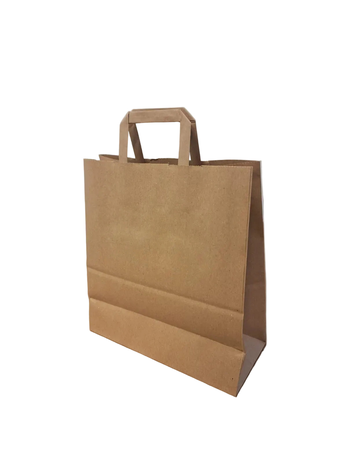 Medium (260+170x250mm) Brown Take Away Bags, Qty 200 Bags