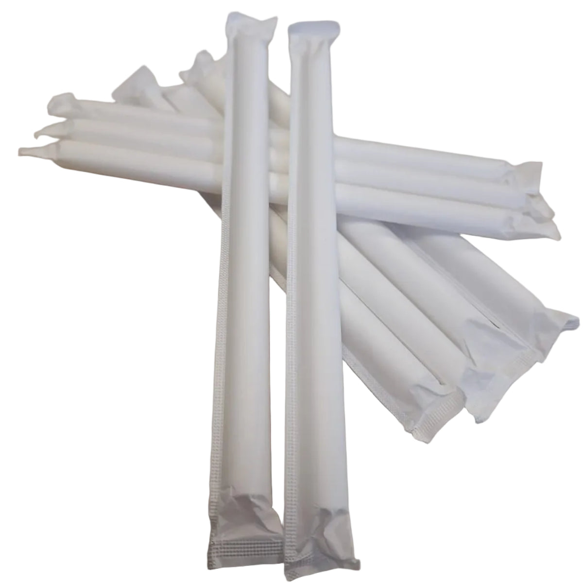 Paper Smoothie Straws 12mm x 240mm - 1000pcs