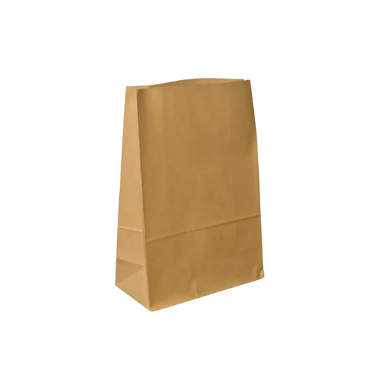 Medium (250+140x300mm) Brown Grab and Go Bags, Qty 250 Bags