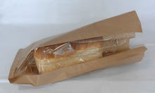 Medium (160+65x250mm) Brown Bag with Window - 2000pcs